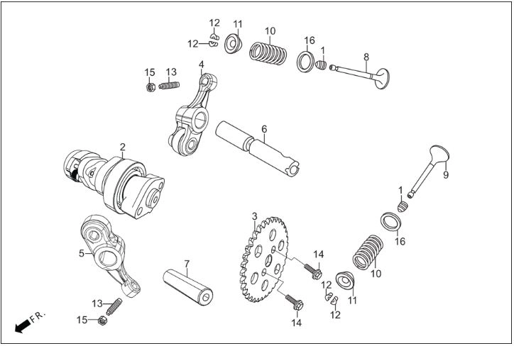 HERO DASH 125 (DSH125E5) SUBAP KECESI