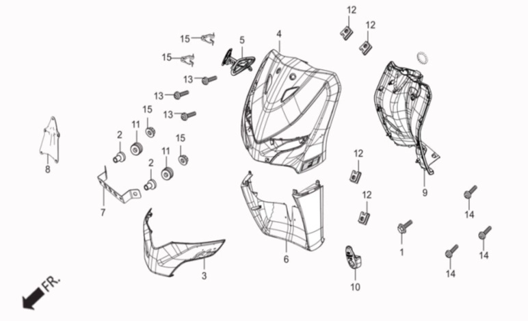 HERO DUET 125 (DUET 125) SIPERLIK NIKELAJI