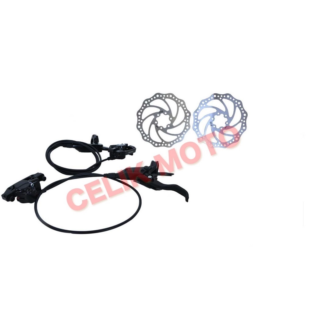 HİDROLİK FREN SETİ ÖN – ARKA [ROTOR 160 KABLO 80 140 cm] RECTUS #11094
