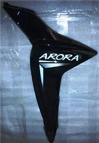 ARORA AR50-9 VERANO SOL ÖN PANEL ALT SİYAH (2020 MODEL)