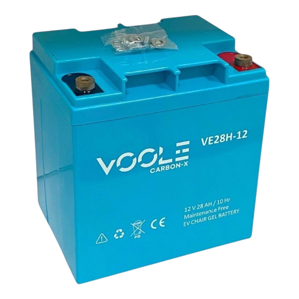 VOOLE 12 V 28 AH DİK ENGELLİ ARAÇ AKÜSÜ