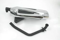 MONDIAL 250 JETMAX EGZOZ KOMPLE (SIYAH)