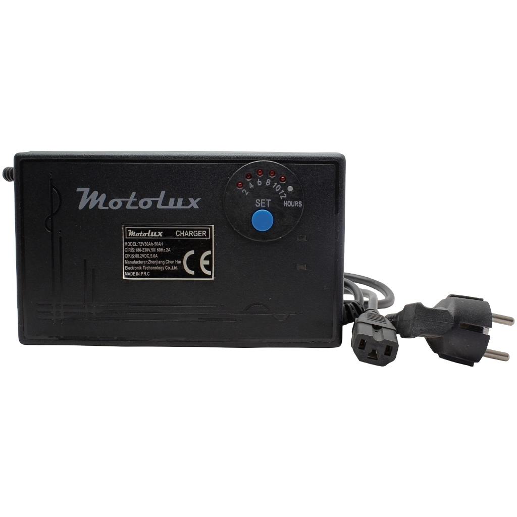 ELEKTRİKLİ BİSİKLET ŞARJ CİHAZI 72V 30-50AH #153.02.010
