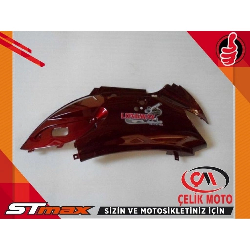 STMAX 206L ARKA PLASTIK UST – SAG (KIRMIZI) #206L-E-72-K