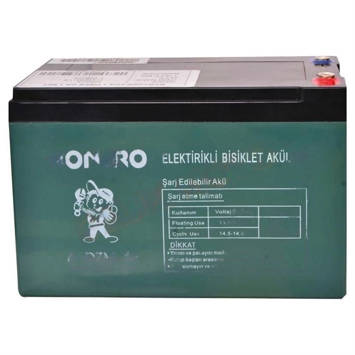 12V – 14 AMPER [YATIK] [150 x 101 99 mm] E-BIKE AKÜ #60074
