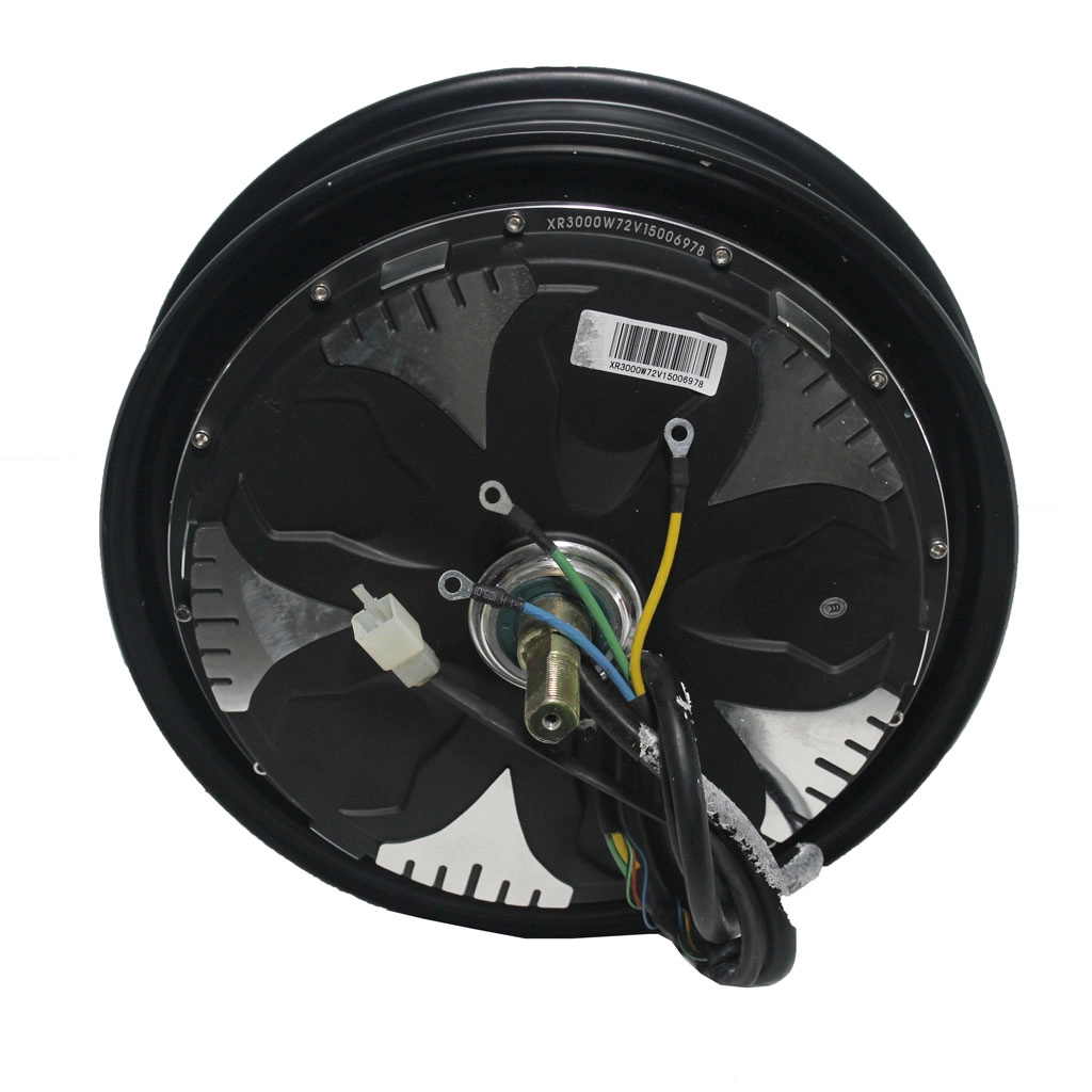 ELEKTİRİKLİ BİSİKLET ARKA JANT MOTOR KOMPLE 12 INC 3000W 72V 60 DERECE #MHT02512