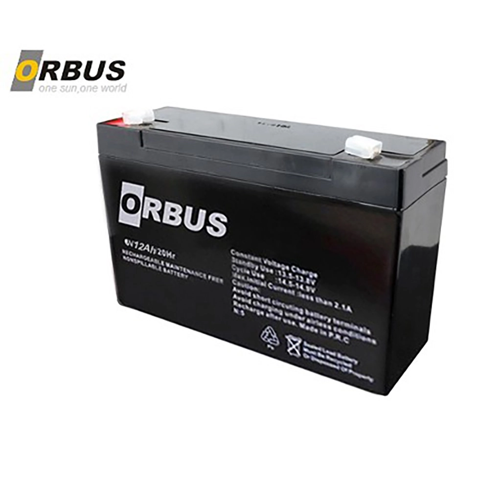 ORBUS 6V 12Ah KURU BAKIMSIZ AKÜ (OYUNCAK ARABA AKÜSÜ) #ORB 6-12