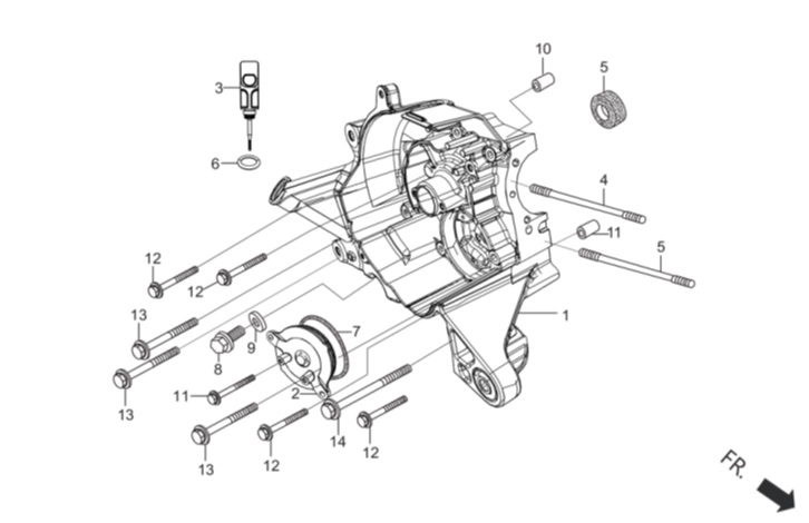 HERO DASH 110 (Euro 3) O-RING 18X3