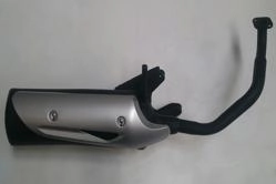 MONDIAL 125 RT AKIK EGZOZ KOMPLE E2 (SIYAH)