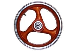MONDIAL 150 ZC ON JANT - CELIK (3.50X13") (TURUNCU)