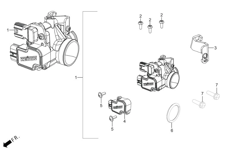 HERO DASH 125 E5 PL (DSH125PL) SENSOR SET