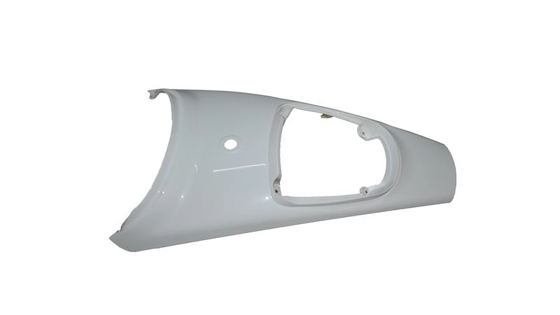 RKS PRIDE125 ARKA YAN PANEL BİRLEŞTİRİCİ BEYAZ Orijinal
