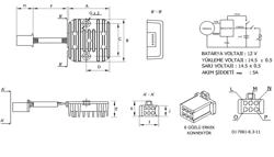 MONDIAL 125 MG SPORT REGULATOR