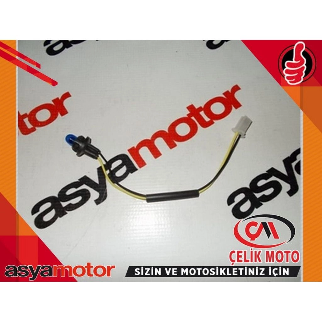 ASYA ASBIS 250W ON SINYAL MAVI AMPUL SOKETLI #ASBIS250 F0208-1