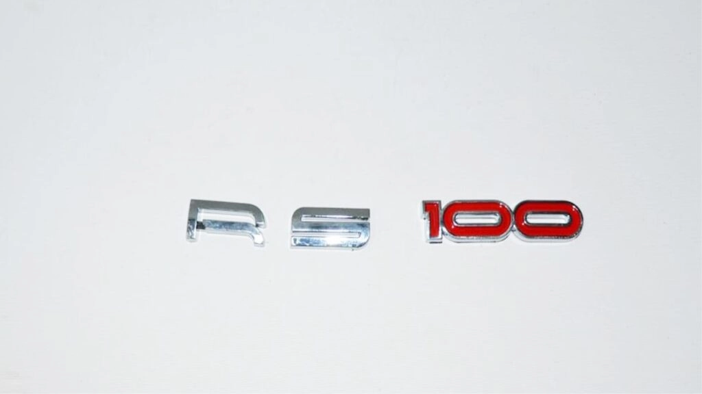 RKS RS100 YAZISI TEK Orijinal