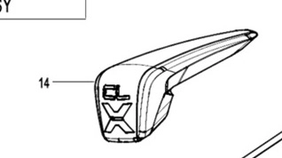 CF MOTO 700CL-X SPORT SELE ARKA