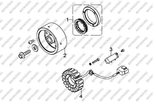 CFMOTO 650MT ATESLEME BOBINI KABLO TUTUCUSU