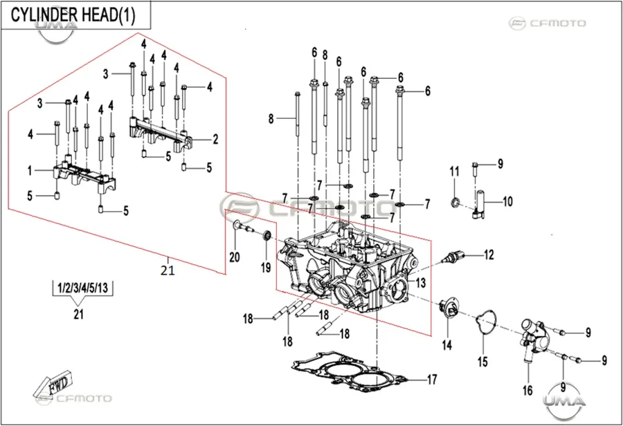 CF MOTO 450NK O-RING (TERMOSTAT KAPAGI)
