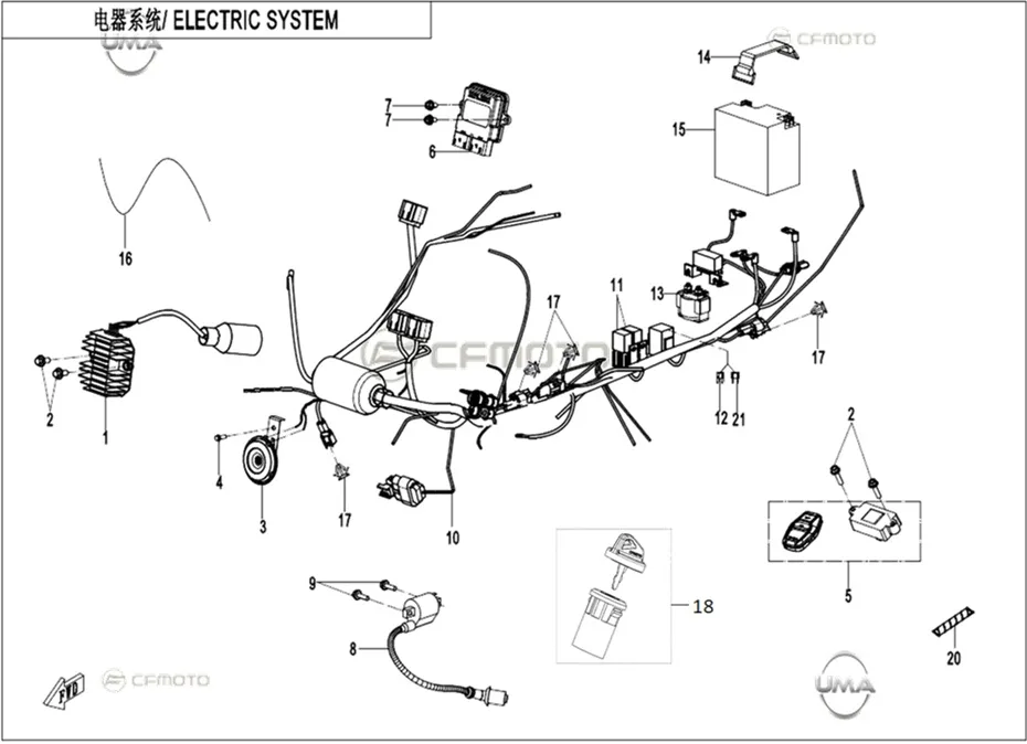 CFMOTO CF110AY10 ATESLEME BOBINI
