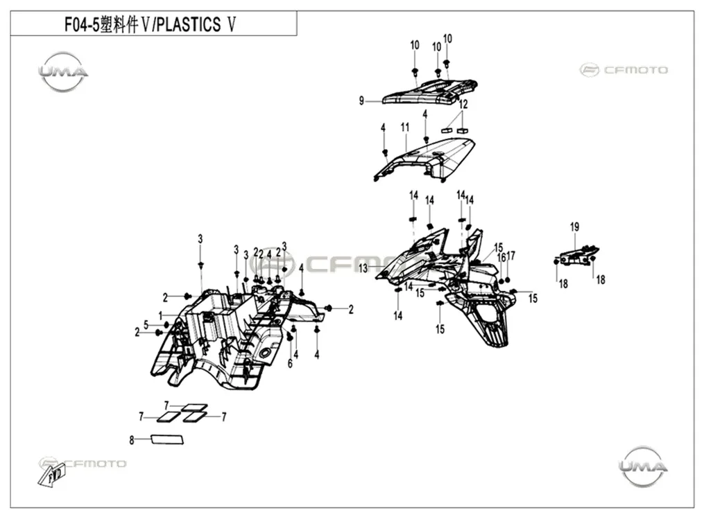 CFMOTO CF250DUAL (CF250GY-H) ISKELET ALT KORUMA