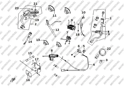 CF MOTO 450NK AKU BAGLANTI LASTIGI