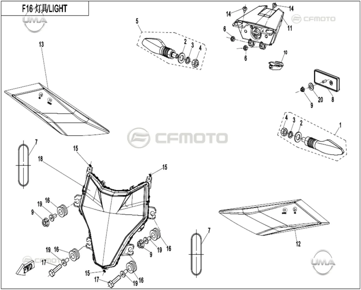 CFMOTO 650MT e5 FAR KOMPLE (2022)