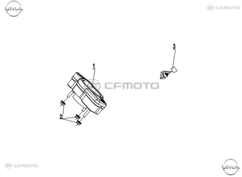 CFMOTO CF NK 150 (ABS) GOSTERGE PANELI KOMPLE (2018)