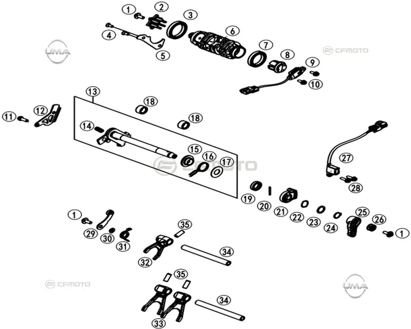 CFMOTO 800MT SPORT (CF800-5) E5 VITES GOSTERGE MUSURU MIKNATISI