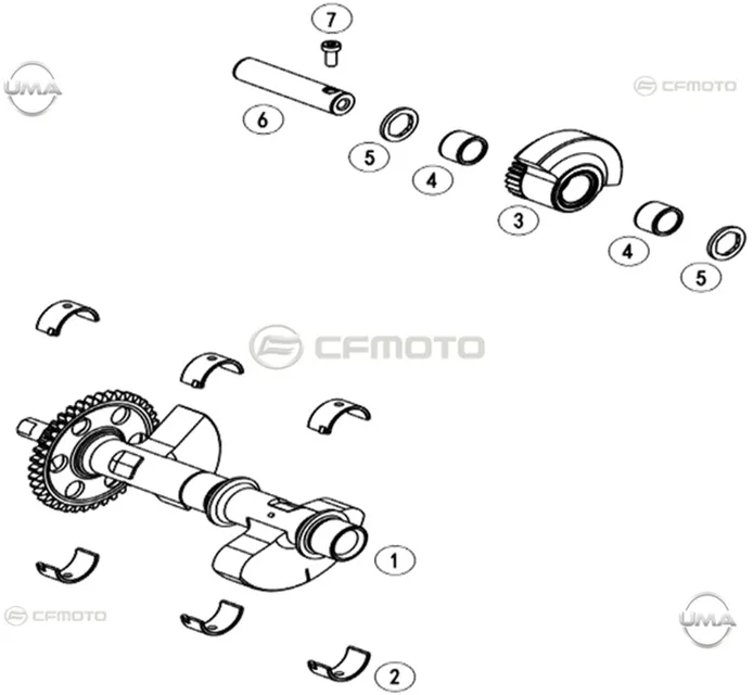CFMOTO 800MT SPORT (CF800-5) E5 DENGE MILI KOMPLE