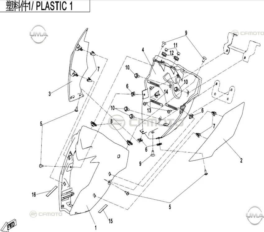CF MOTO 650NK FAR TASI (2022)