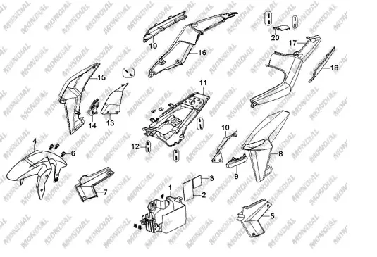 CF MOTO 650NK AKU YATAGI SABITLEME SUNGERI II