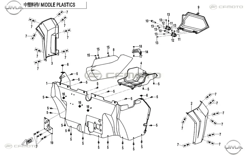 CFMOTO ZFORCE 1000 (T1B) IC CAMURLUK