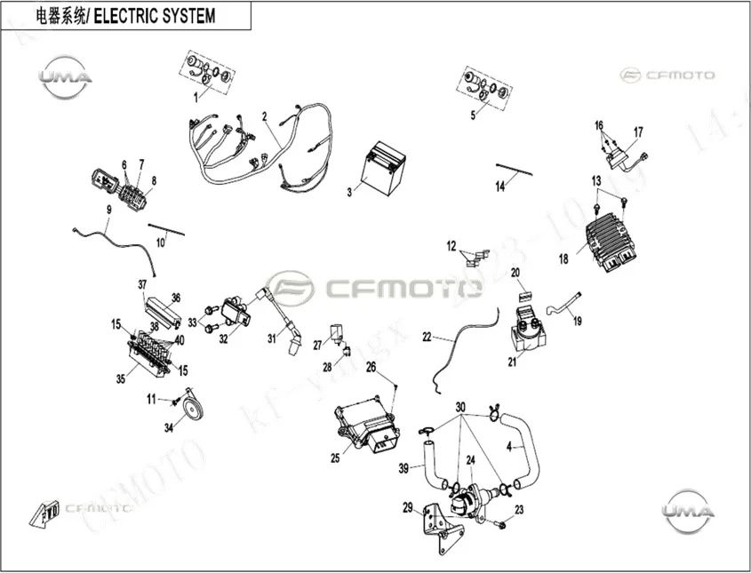 CFMOTO CF GOES TERROX 400L (CF400ATR-4L)(T3B) SINYAL FLASORU