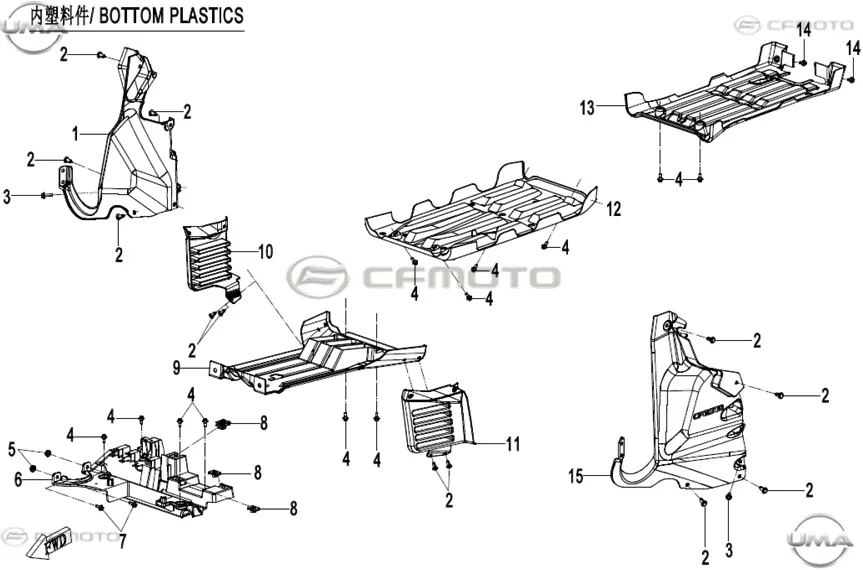 CFMOTO CF600ATR-2L (T3B) ELEKTRIK TESISAT KUTUSU