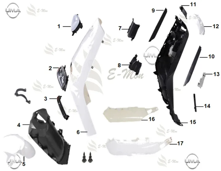 E-MON G5 ON CAMURLUK (SIYAH)