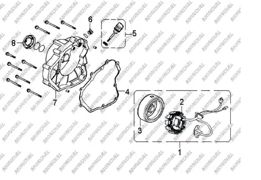 MONDIAL AU 200 ROTOR