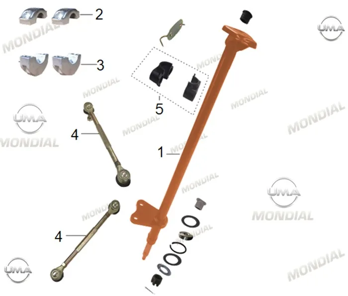 MONDIAL AU 200 GIDON BAGLANTI KELEPCESI ALT