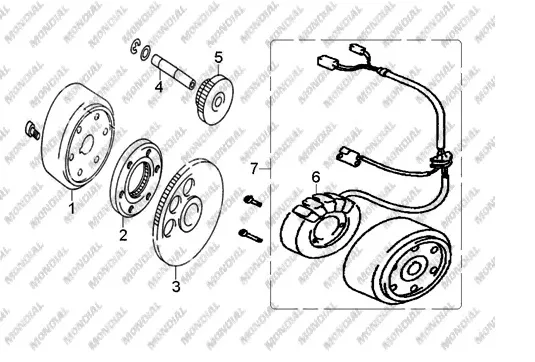 MONDIAL TERRALANDER 300 ROTOR
