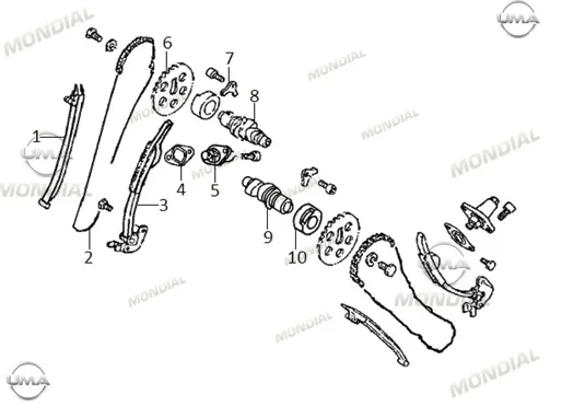 MONDIAL 250 NEVADA LIFTER TANSIYONER