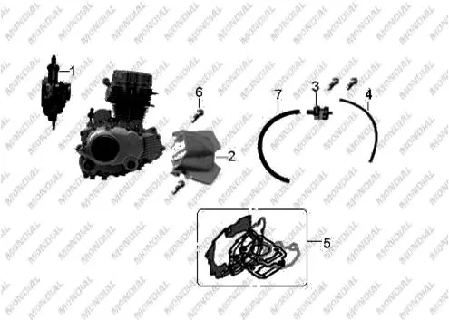 MONDIAL X-TREME MAX 150 CONTA TAKIMI