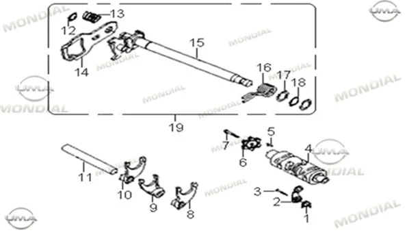 MONDIAL X-TREME MAX 150 SENKROMENC