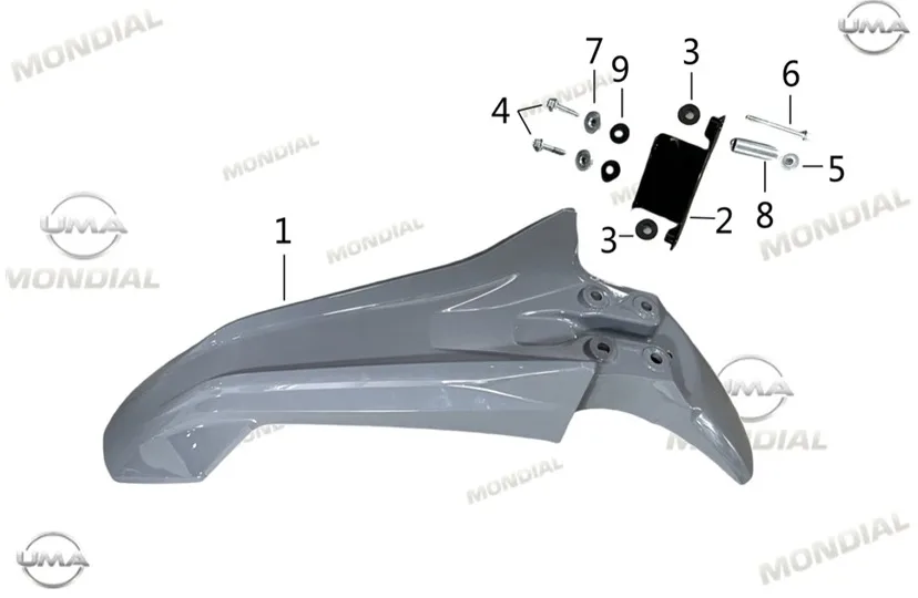 MONDIAL X-TREME MAXX 250 I (E5+) FAR BAGLANTI BRAKETI