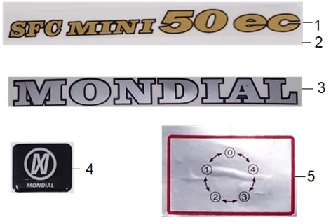 MONDIAL 50 SFC e5_23 ON AMORTISOR AMBLEMI TAKIM