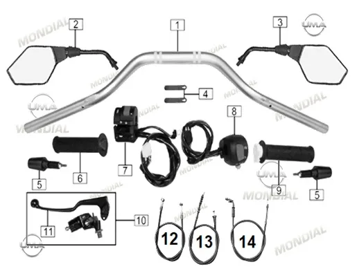 MONDIAL 400 RX3S EVO GIDON TAPASI