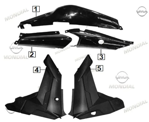 MONDIAL 400 RX3S EVO SELE ALTI YAN KARENAJ SAG