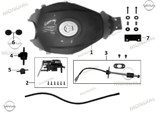 MONDIAL RX1 BENZIN FILTRESI