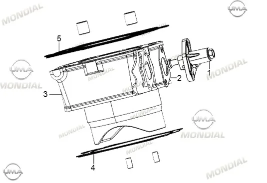 MONDIAL RX3 İ EVO 250 ABS_18 SILINDIR ALT CONTA