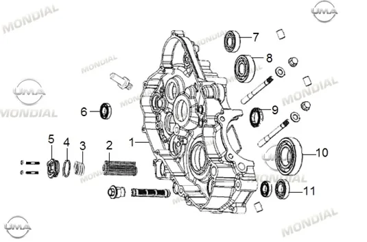 MONDIAL RX3 İ EVO 250 ABS_18 YAG FILTRESI YAYI