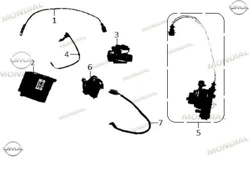 MONDIAL 100 RITMICA ECU