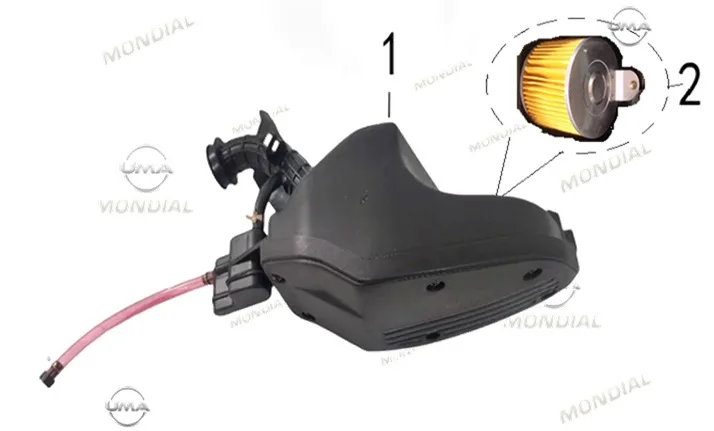 MONDIAL 125 LUNGO (E5+) KAGIT HAVA FILTRESI